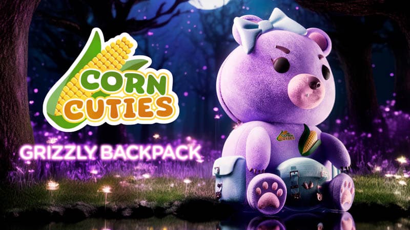 Corn Cuties Grizzly Purple Fury