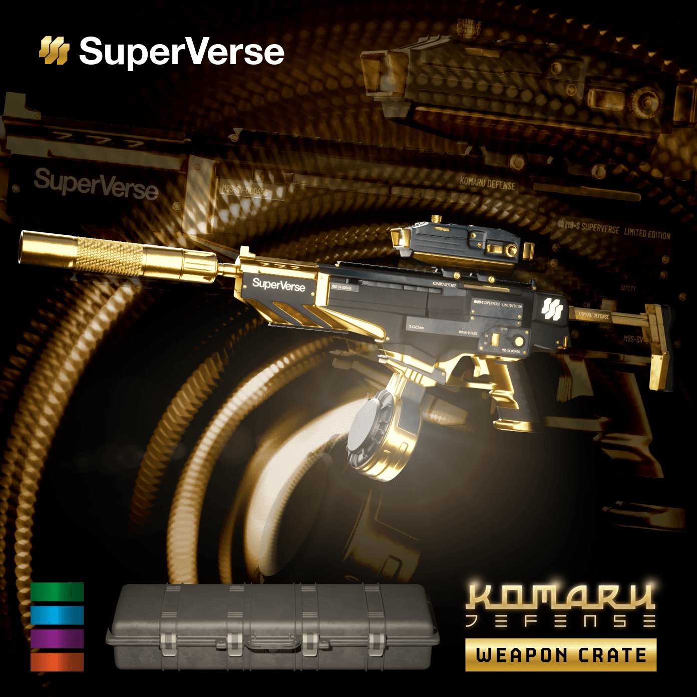 Superverse Komaru Defense Tiger M9-S