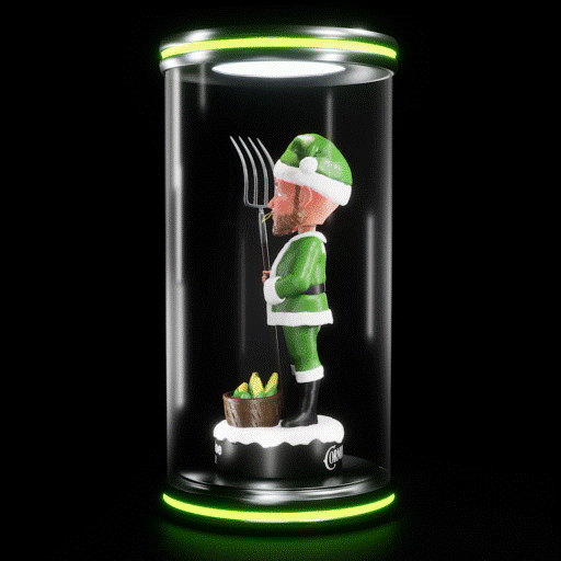 Green Uncommon Bobblehead