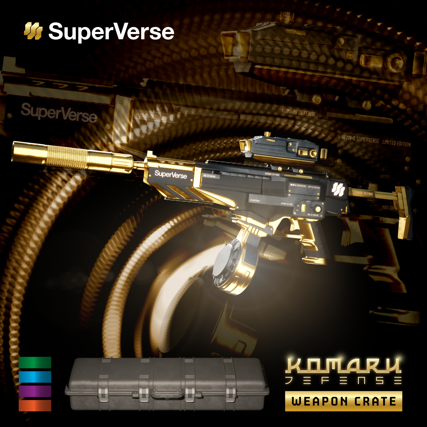 Superverse Komaru Defense Tiger M9-S
